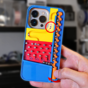 Marble Machine Phone Case – iPhone 13 Pro (STL + FreeCAD Files)